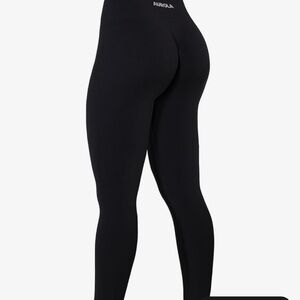 Aurola black workout leggings